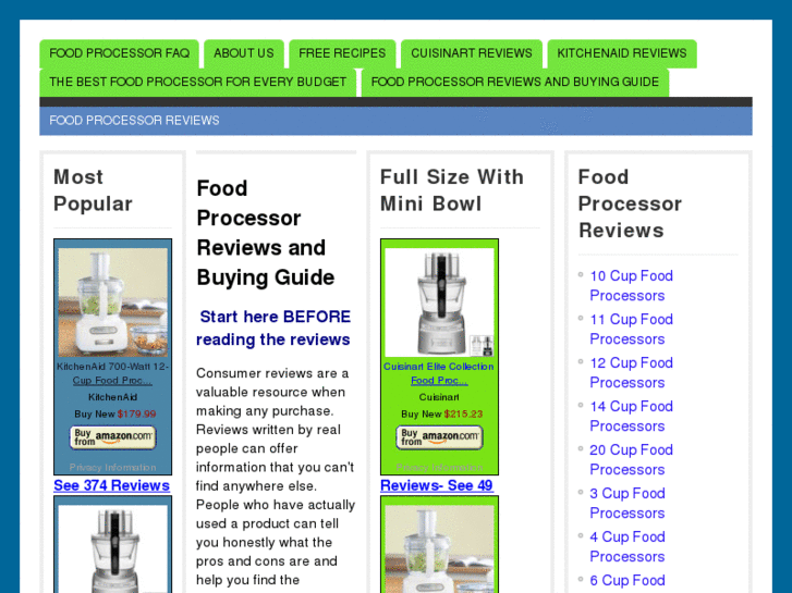 www.food-processor-reviews.net