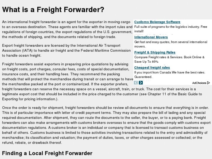 www.freight-forwarders.org