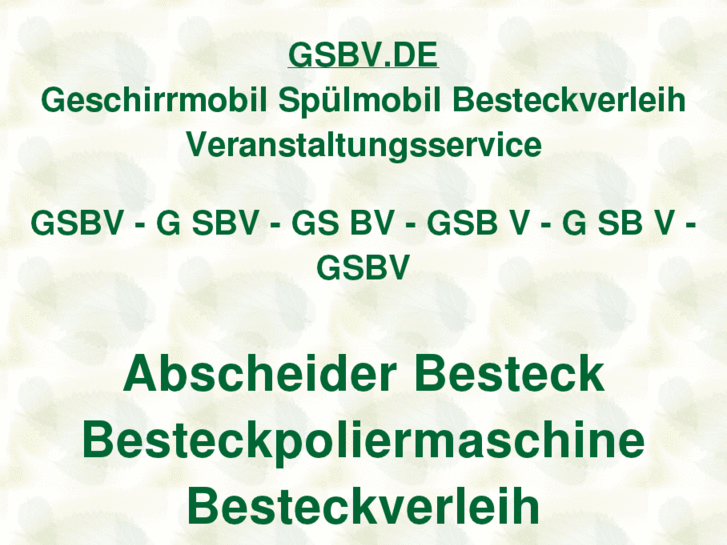 www.gsbv.de