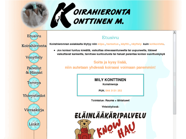 www.koirahierontakonttinen.com