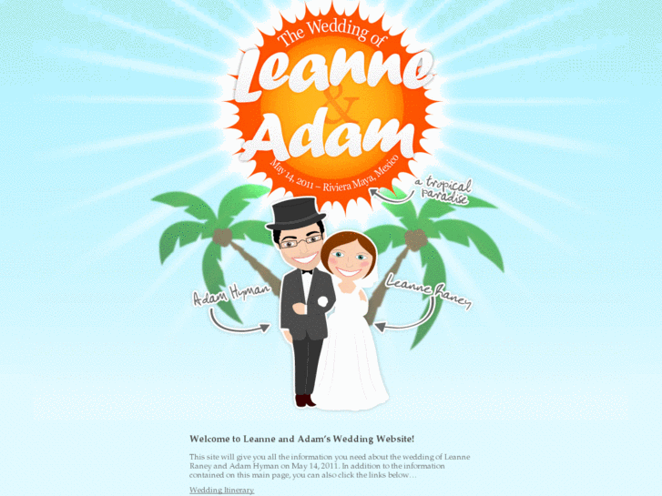 www.leanneandadam.com