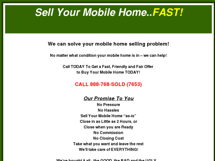 www.sellyourmobilehomefast.com