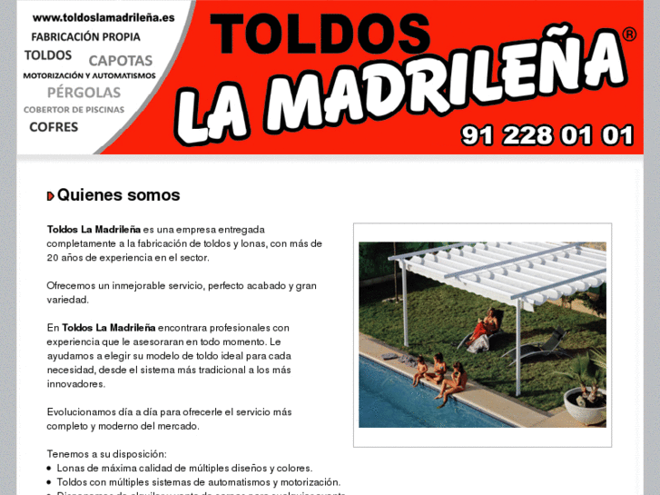 www.toldoslamadrilena.com