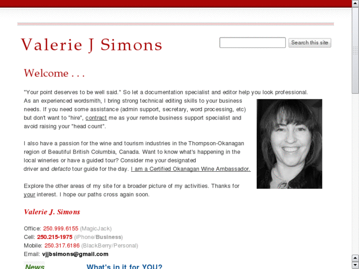 www.valeriesimons.com