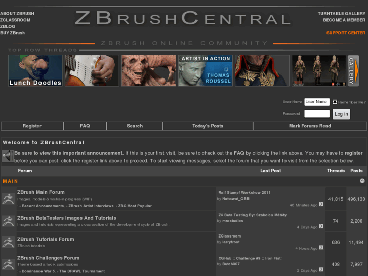 www.zbrushcentral.com