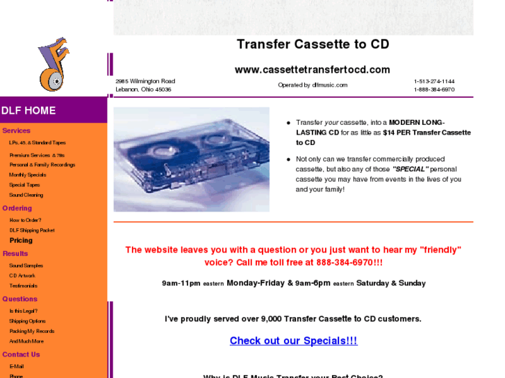 www.cassettetransfertocd.com