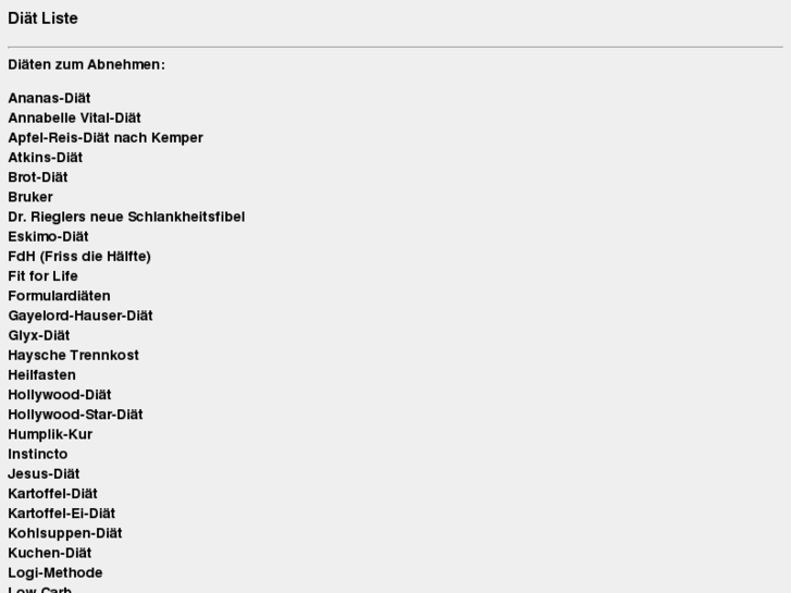 www.diaetliste.de