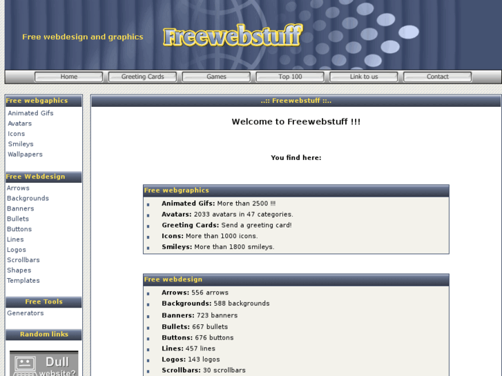 www.freewebstuff.be