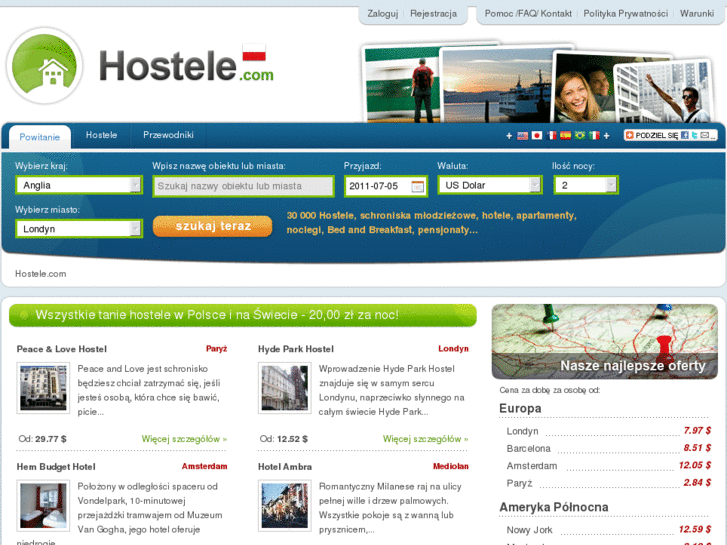 www.hostele.com