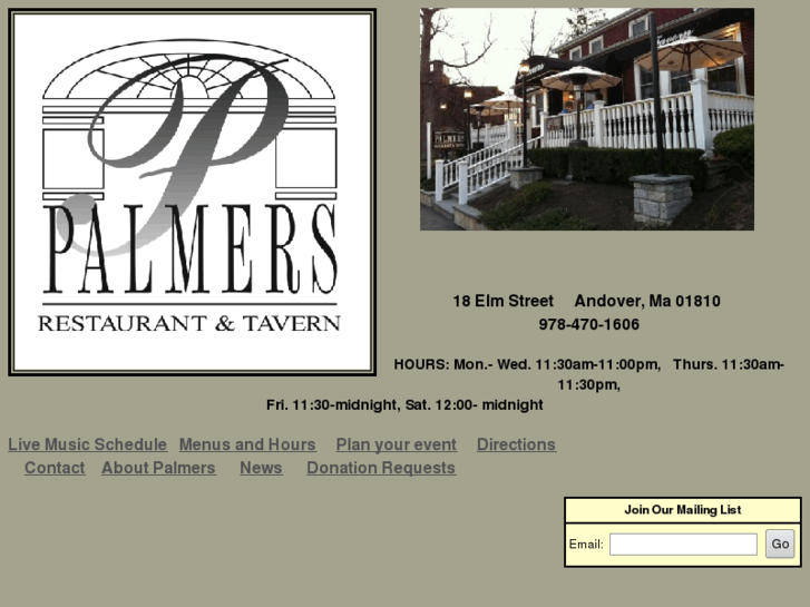 www.palmers-restaurant.com