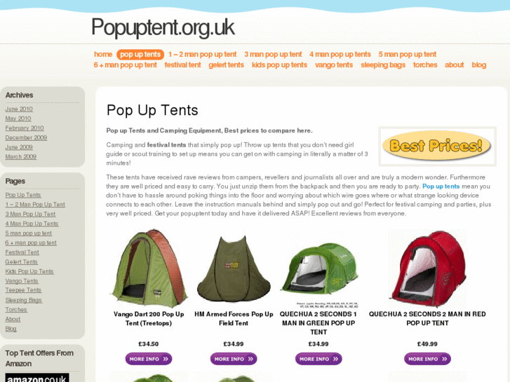 www.popuptent.org.uk