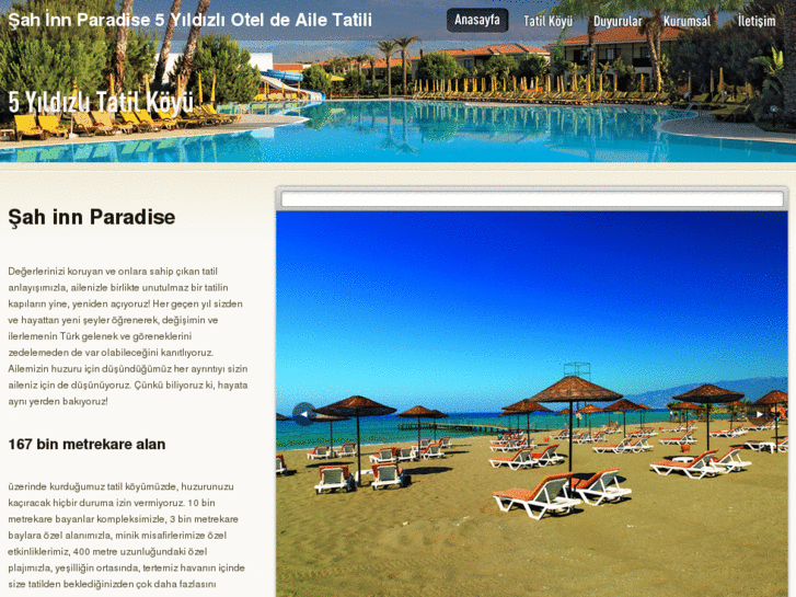 www.sahinnparadisehotel.com