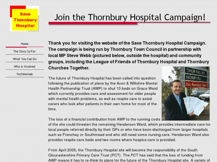 www.savethornburyhospital.com