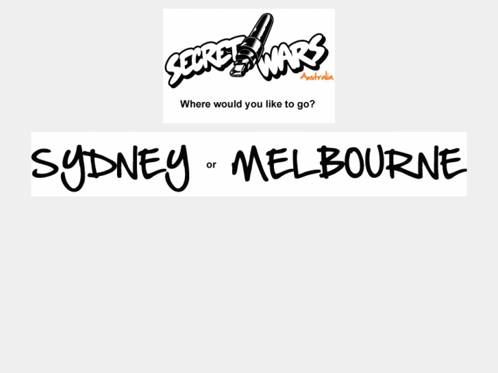 www.secretwars.com.au