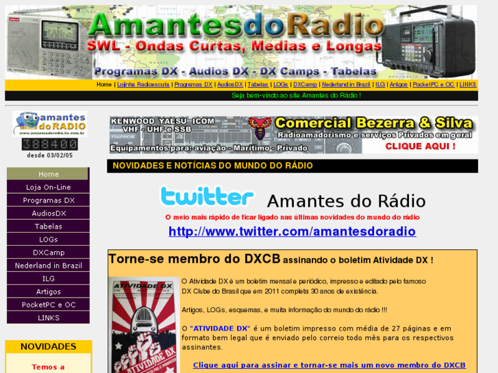 www.amantesdoradio.com.br