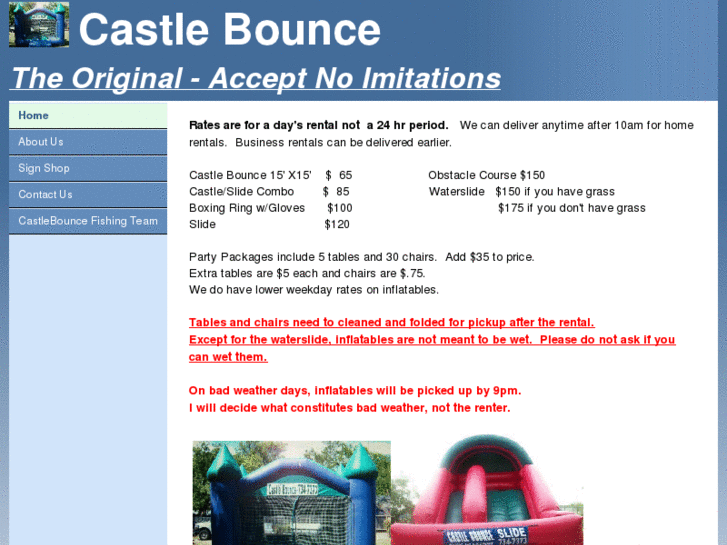 www.castlebounce.net
