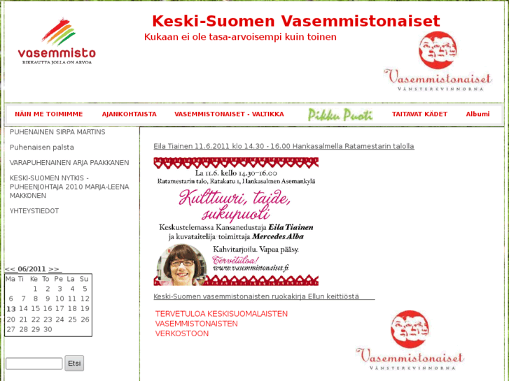 www.ksvasemmistonaiset.com