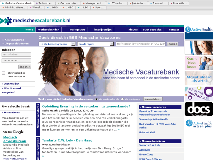 www.medischevacaturebank.nl