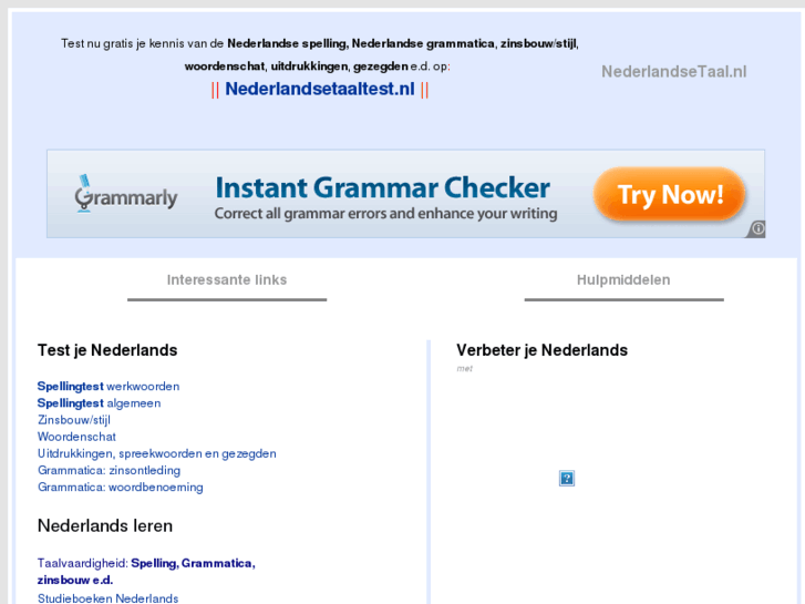 www.nederlandsetaal.nl