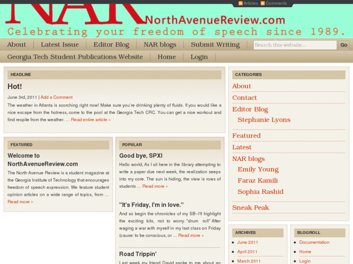 www.northavenuereview.com