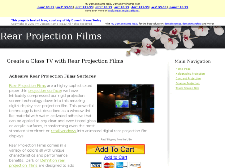 www.rearprojectionfilms.com