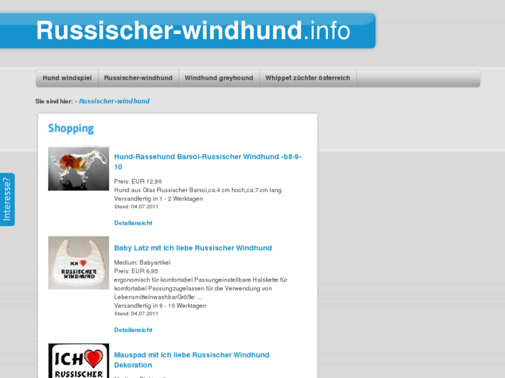 www.russischer-windhund.info