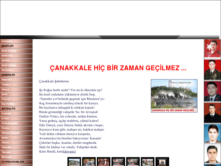 www.sehitlerolmez.net