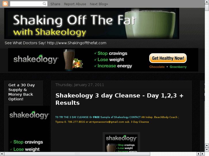 www.shakingoffthefat.info