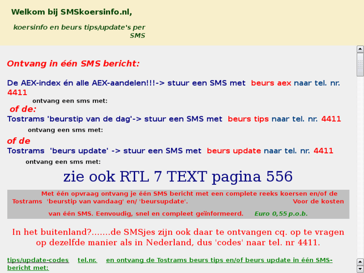 www.smskoersinfo.nl