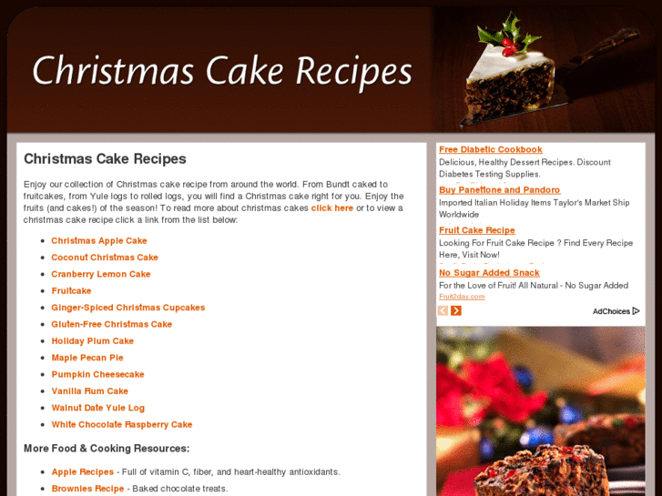 www.christmascakerecipes.net