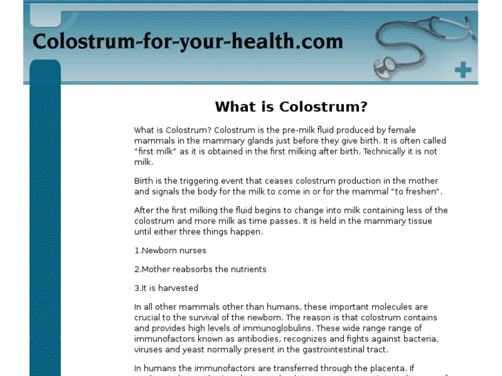 www.colostrum-for-your-health.com