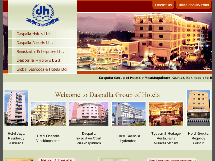 www.daspallahotels.com