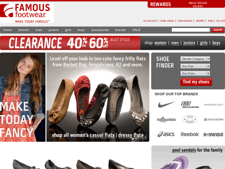 www.famousfootwear.com