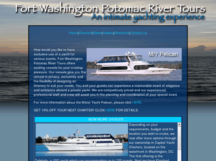 www.fortwashingtonrivercharters.com