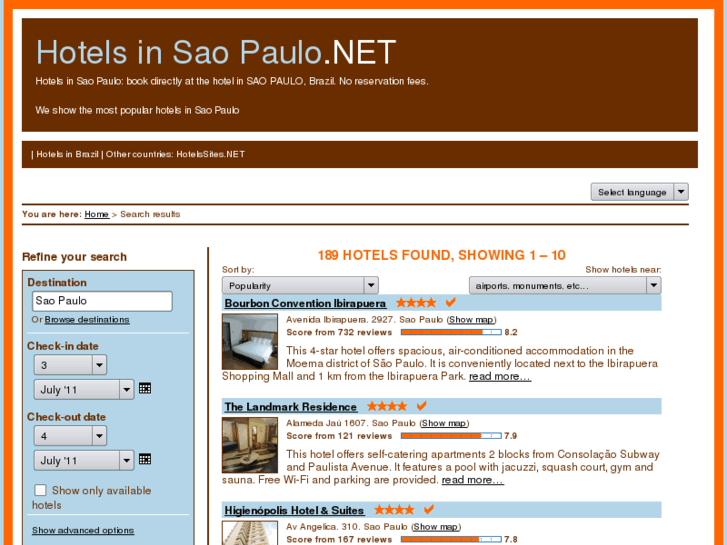 www.hotelsinsaopaulo.net