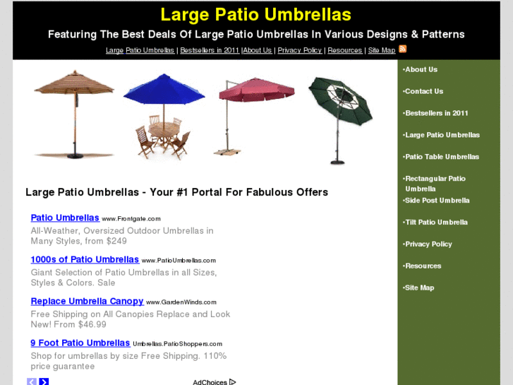 www.largepatioumbrellas.net