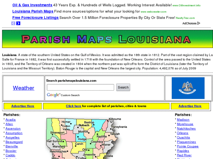 www.parishmapslouisiana.com