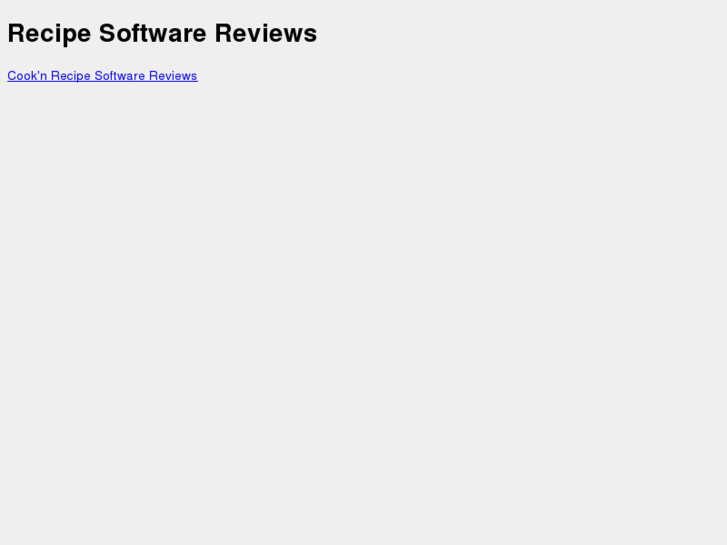 www.recipesoftwarereviews.com