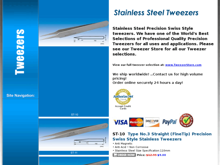 www.stainlesstweezers.com