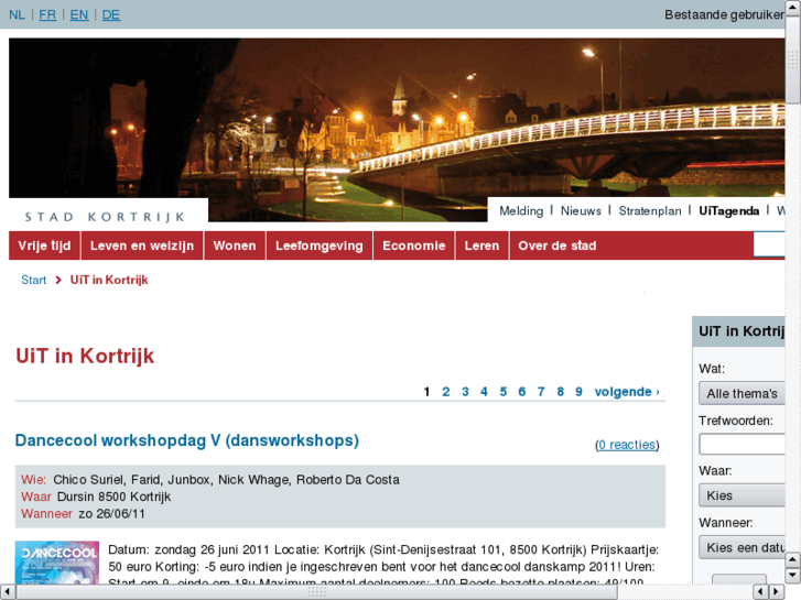 www.uitinkortrijk.be