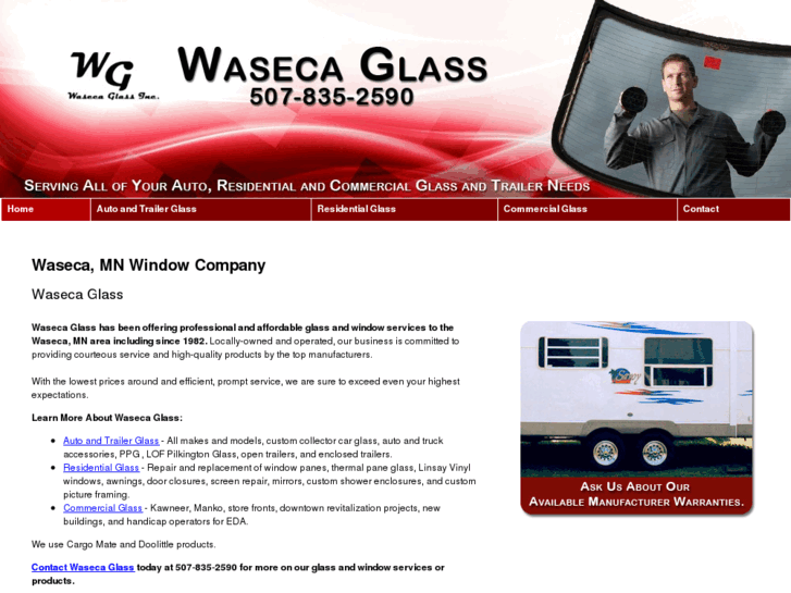 www.wasecaglass.com