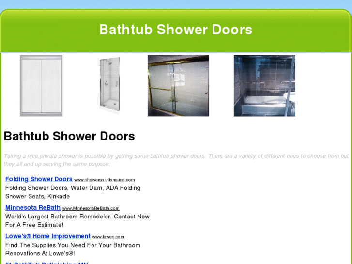 www.bathtubshowerdoors.org