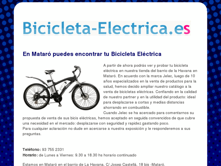 www.bicicleta-electrica.es