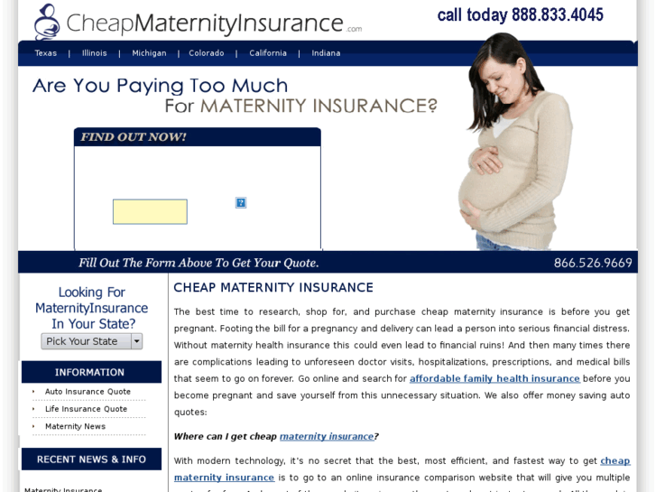 www.cheapmaternityinsurance.com
