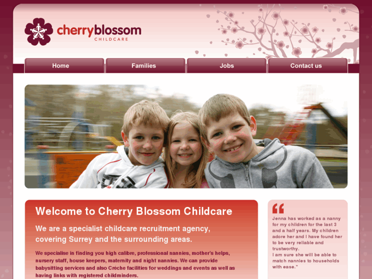 www.cherryblossomchildcare.com