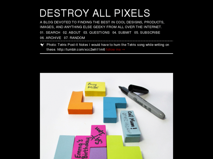 www.destroyallpixels.com