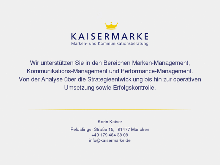 www.kaisermarke.com