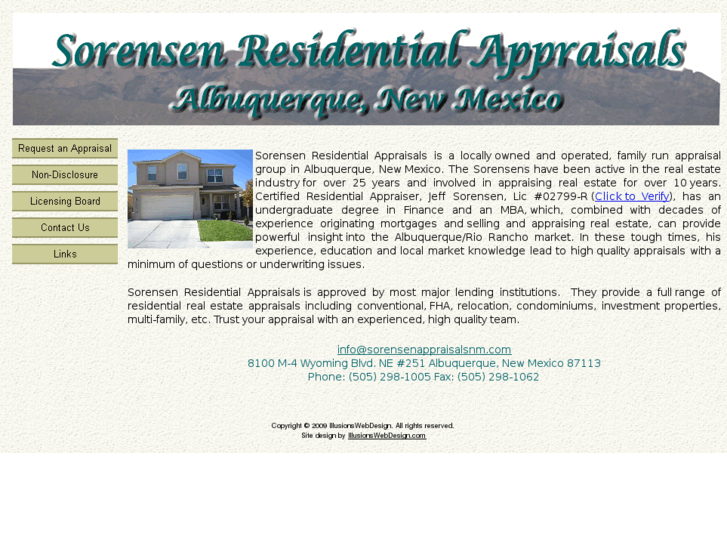 www.sorensenappraisalsnm.com