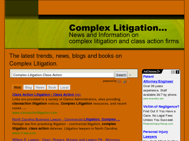 www.complexlitigationgroup.com