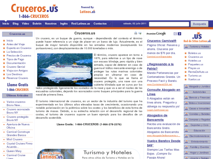 www.cruceros.us